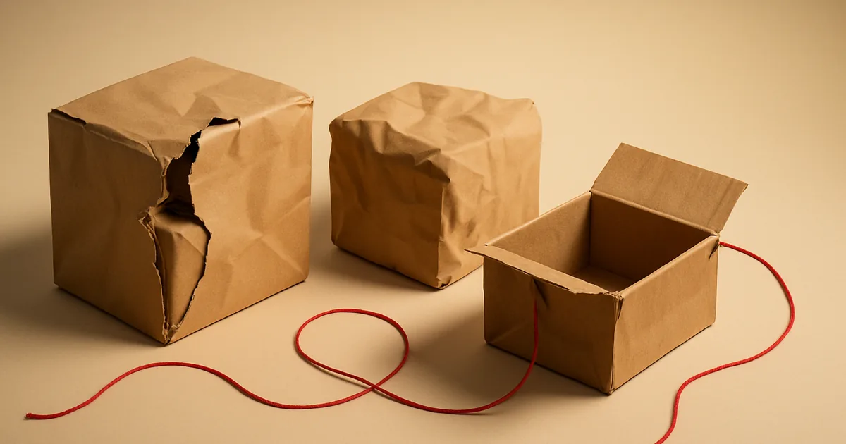 Parcels each damaged differently — the types of ecommerce data breaches to prevent.