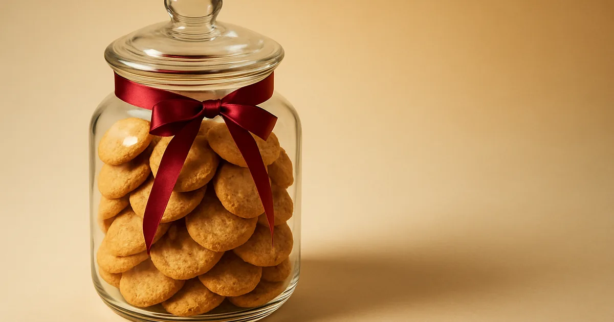 A jar full of cookies with a red ribbon — the upside of privacy laws for ecommerce.