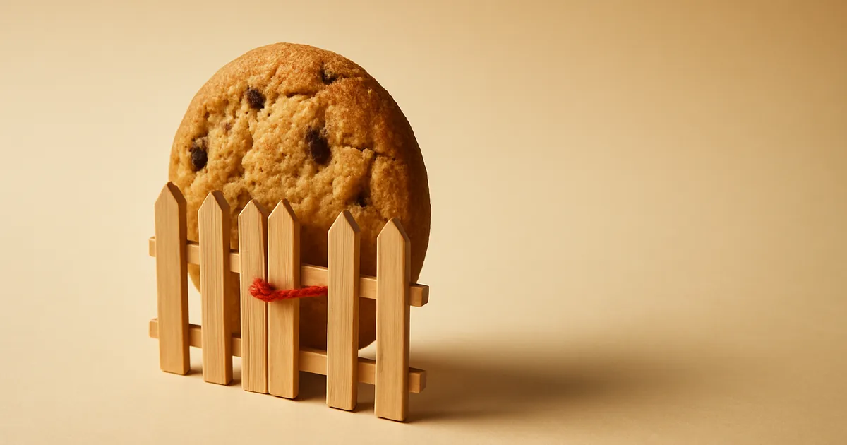 A cookie behind a latched gate — California's age assurance act.