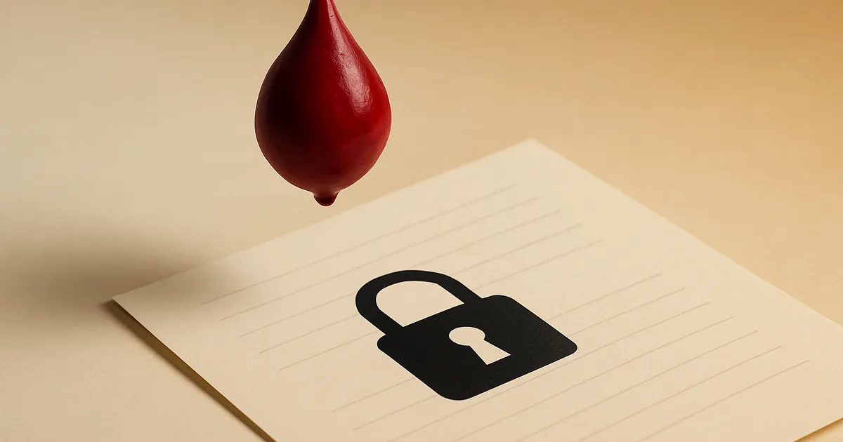 A red wax drop about to land — CalPrivacy's DROP system arrives.