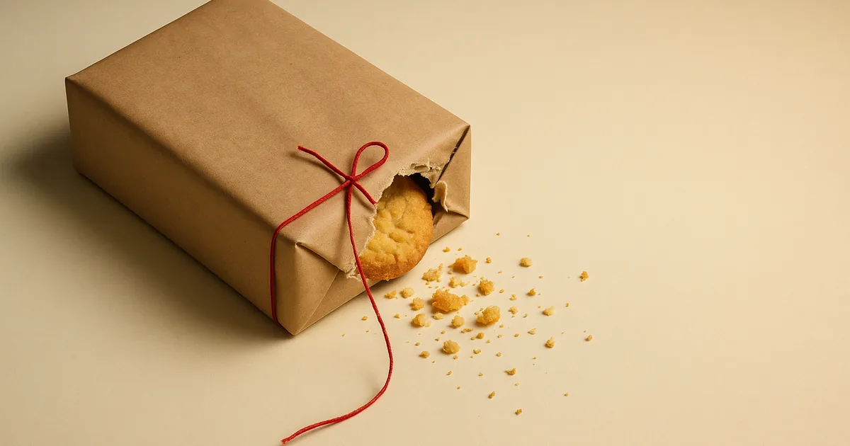 A torn parcel leaking crumbs — a tactical guide to data breaches.