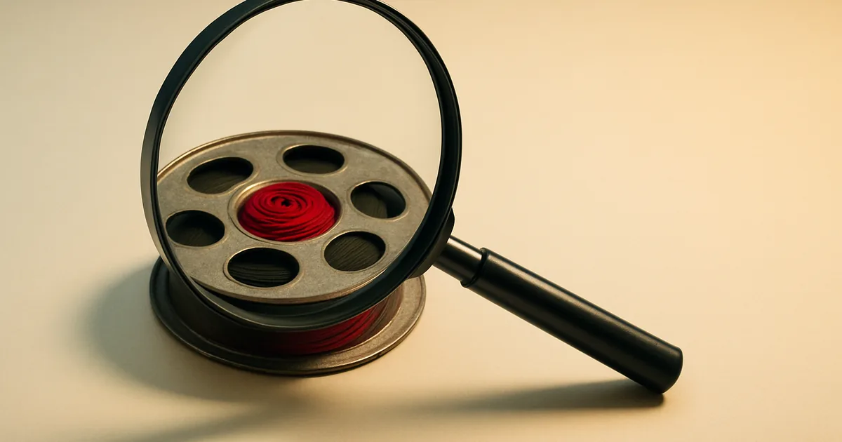 A film reel under the magnifier — Google Analytics and the VPPA.