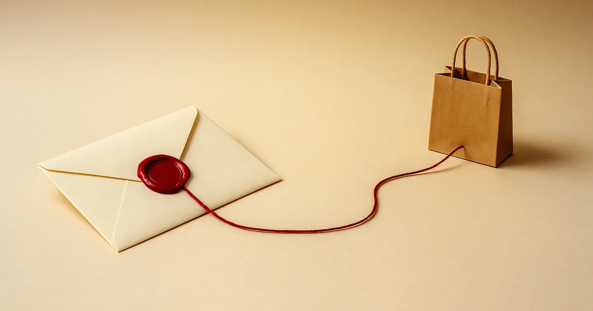 A thread reaching from a sealed law to a distant bag — GDPR's reach beyond the EU.