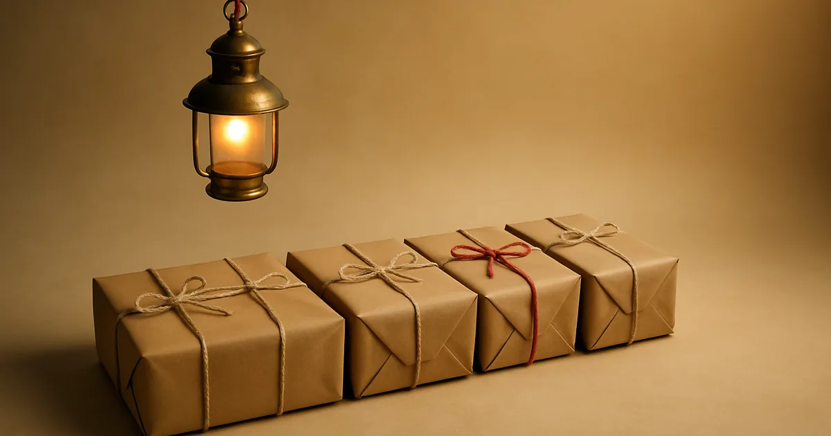 A lantern glowing over parcels — why cookie consent lights the way.