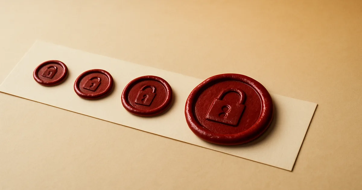 Wax seals growing larger — the privacy trends shaping 2026.