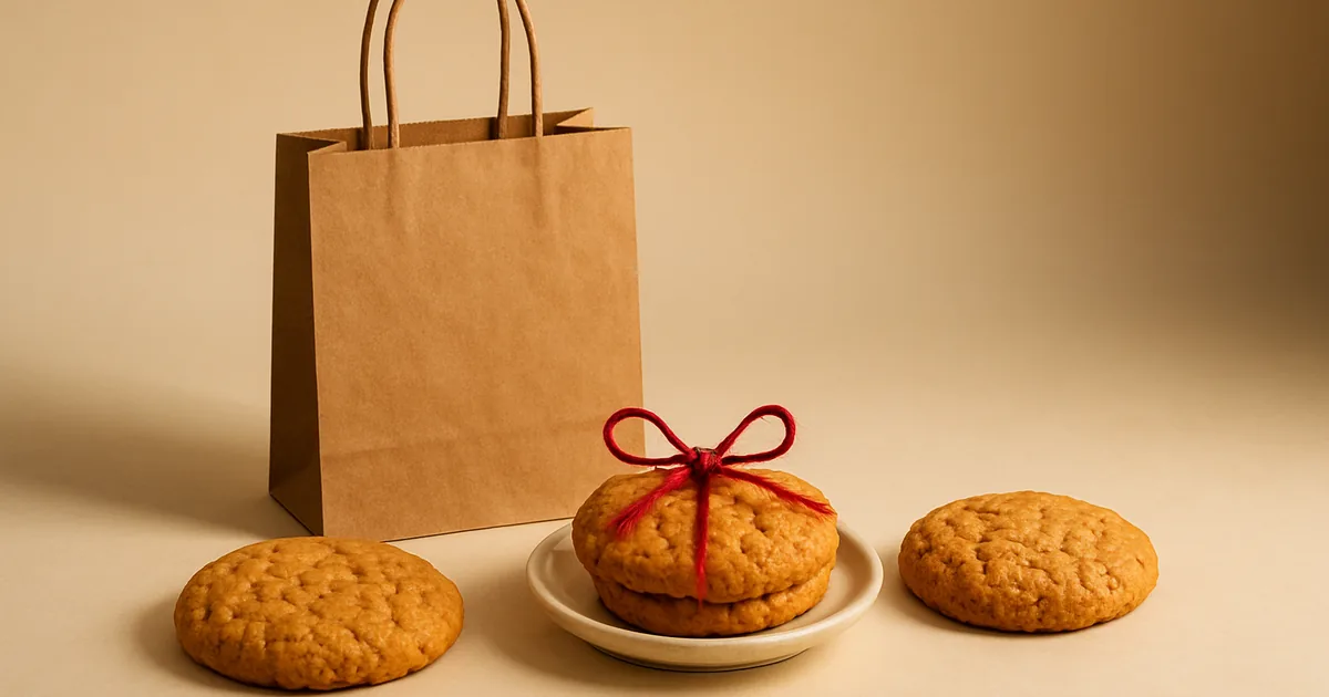 Three cookies before a shopping bag, one dressed correctly — using Shopify cookies the right way.