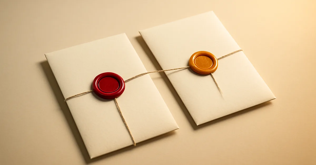 Two seals, red and amber — Singapore's PDPA and GDPR compared.
