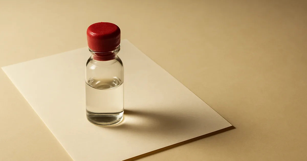 A vial stoppered in red wax — special category data needs special care.