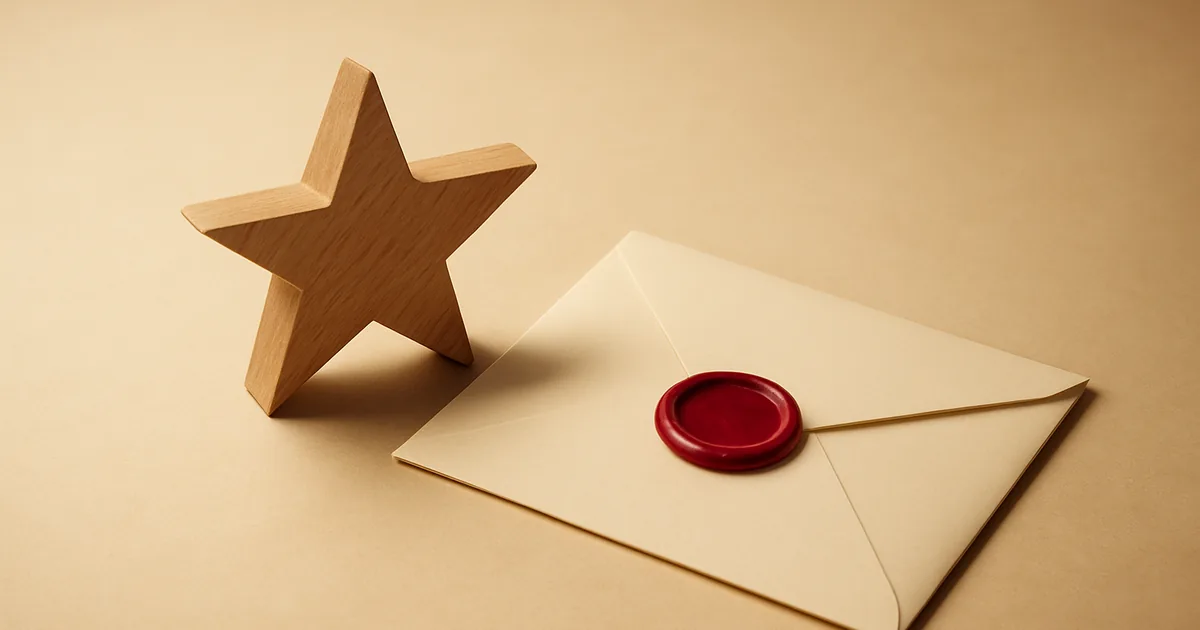 A wooden star beside a sealed law — Texas's tough new privacy statute.