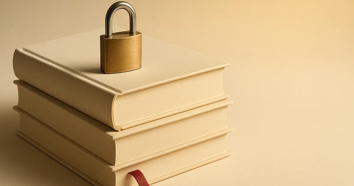 Three stacked volumes under a padlock — the ultimate GDPR guide.