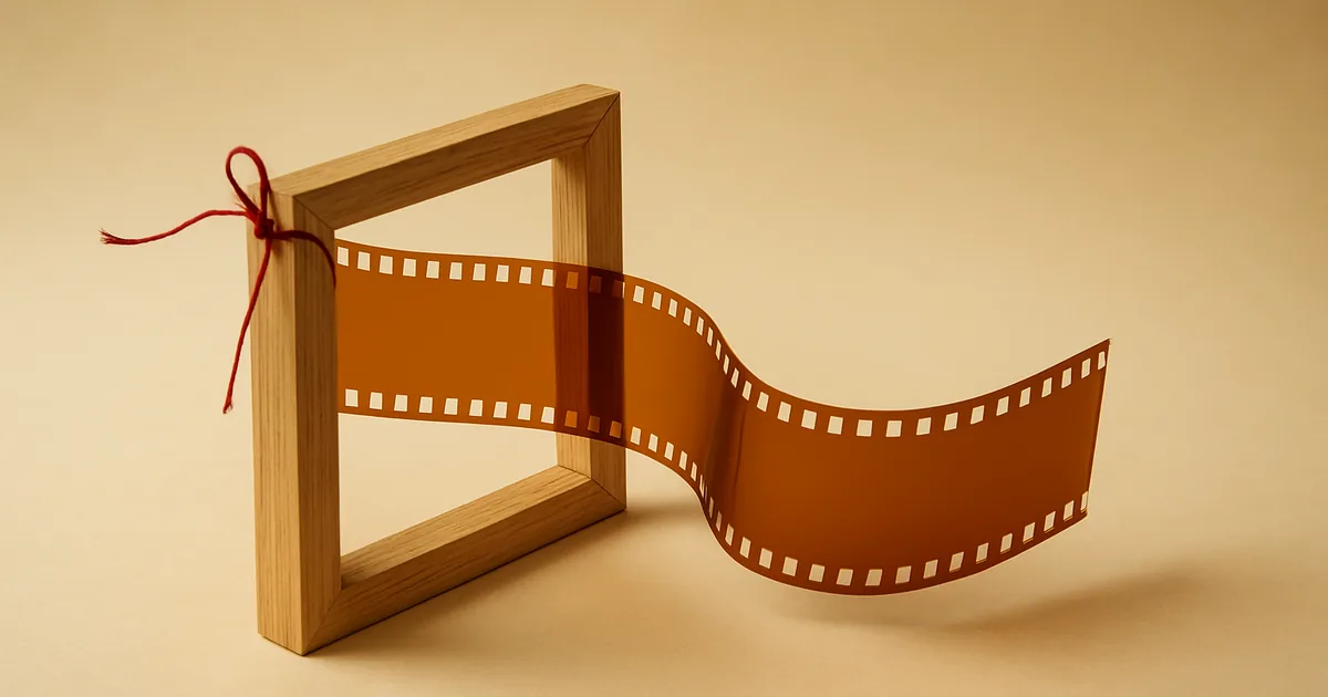 Film threaded through a frame — VPPA compliance for embedded video.
